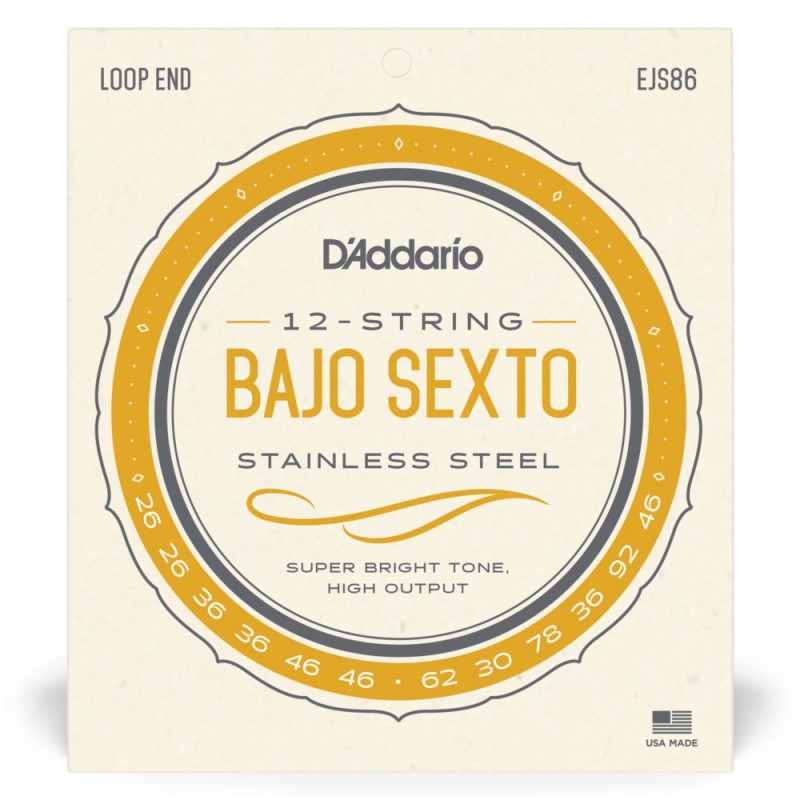 D'Addario EJS86 - Struny do banjo - 2 D'Addario EJS86 - Struny do banjo - 2