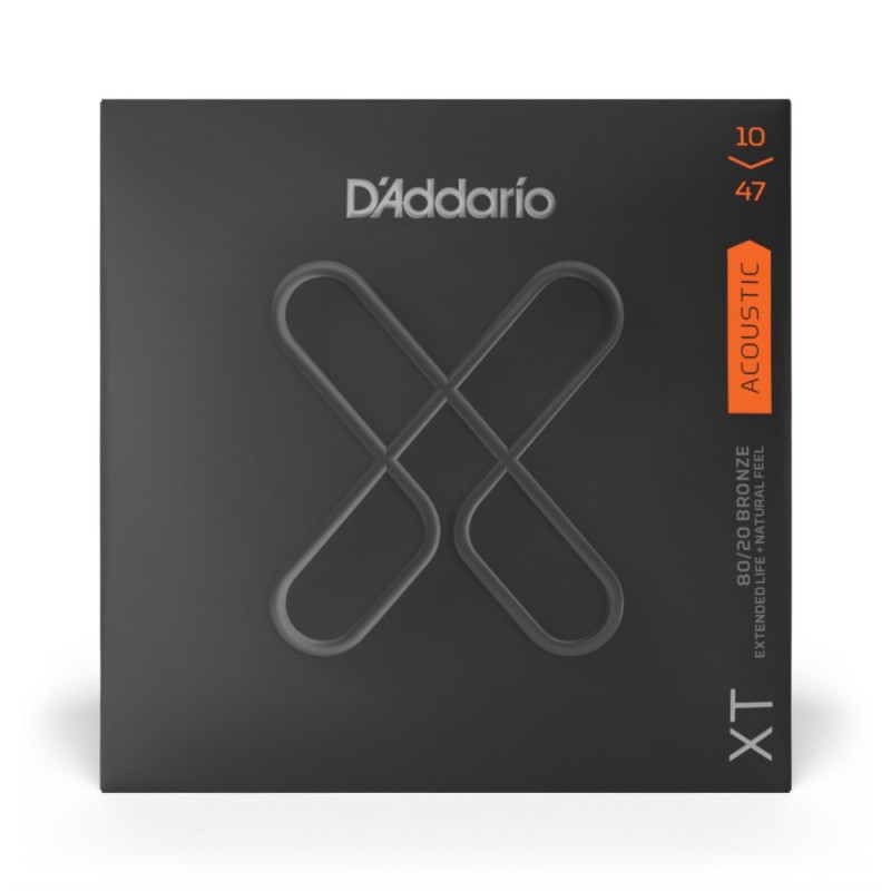 D'Addario XTABR1047 - Struny do gitary akustycznej (10-47) - 2 D'Addario XTABR1047 - Struny do gitary akustycznej (10-47) - 2