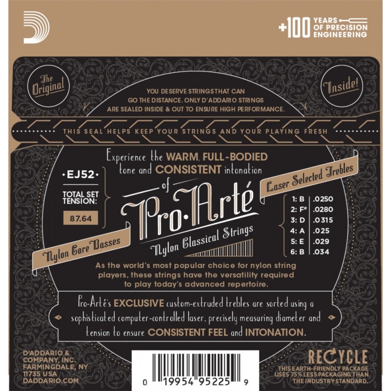 D'Addario EJ52 - Struny gitarowe - 2 D'Addario EJ52 - Struny gitarowe - 2