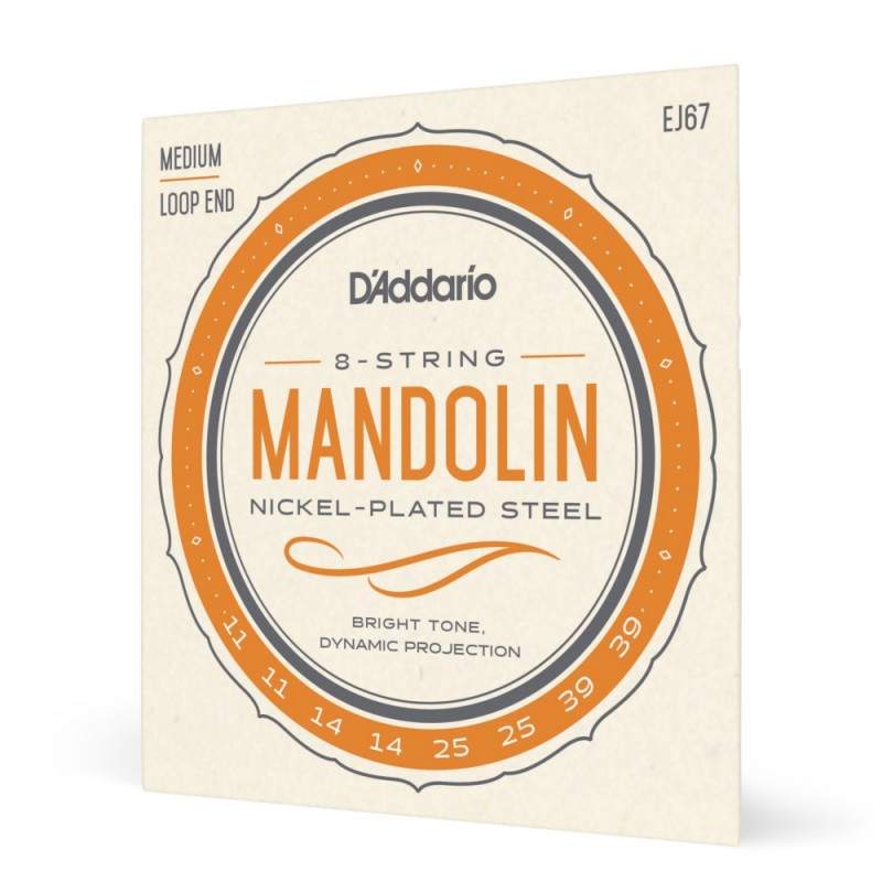 D'Addario EJ67 - Struny do mandoliny (11-39) - 1 D'Addario EJ67 - Struny do mandoliny (11-39) - 1