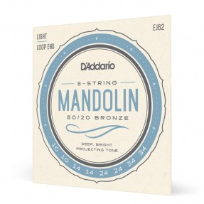 D'Addario EJ62 - Struny do mandoliny (10-34) - 1
