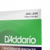 D'Addario EJ18 - Struny do gitary akustycznej (14-59) - 4 D'Addario EJ18 - Struny do gitary akustycznej (14-59) - 4