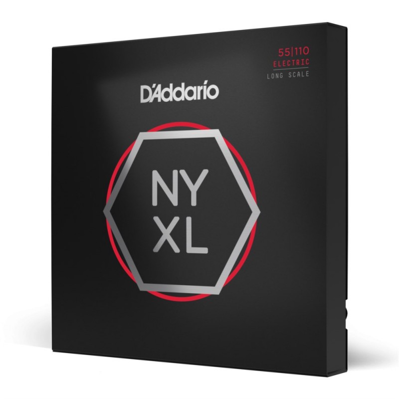 D'Addario NYXL55110 - Struny do gitary basowej (55-110) - 1 D'Addario NYXL55110 - Struny do gitary basowej (55-110) - 1