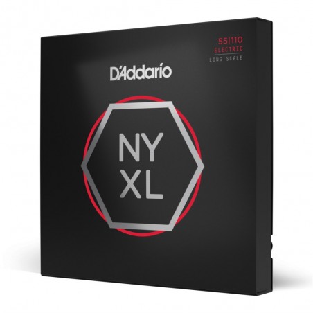 D'Addario NYXL55110 - Struny do gitary basowej (55-110) - 1
