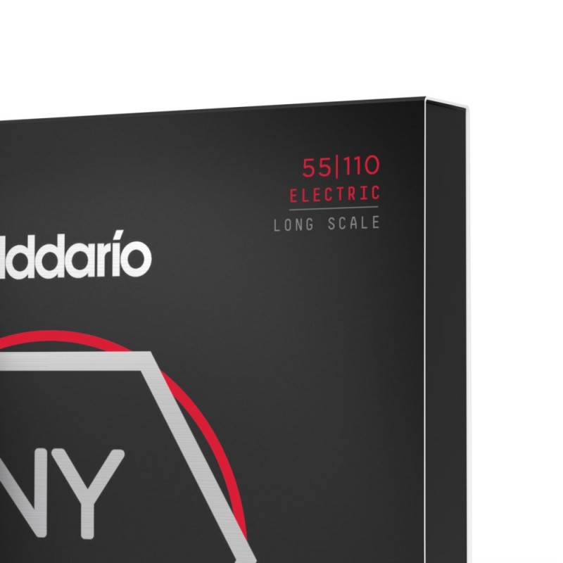 D'Addario NYXL55110 - Struny do gitary basowej (55-110) - 4 D'Addario NYXL55110 - Struny do gitary basowej (55-110) - 4
