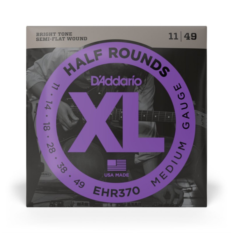 D'Addario EHR370 - Struny do gitary elektrycznej (11-49) - 2 D'Addario EHR370 - Struny do gitary elektrycznej (11-49) - 2
