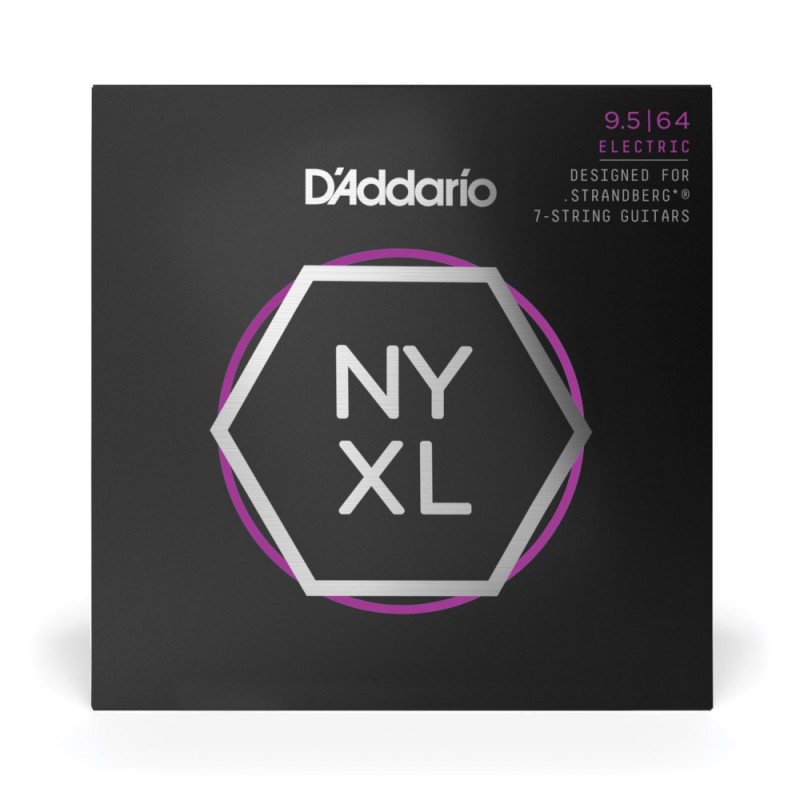 D'Addario NYXL09564SB - Struny do gitary elektrycznej (095-64) - 2 D'Addario NYXL09564SB - Struny do gitary elektrycznej (095-64) - 2