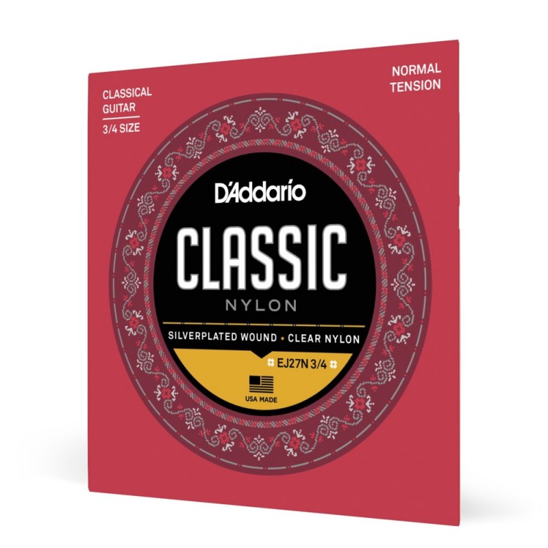 D'Addario EJ27N 3/4 - Struny do gitary klasycznej - 1 D'Addario EJ27N 3/4 - Struny do gitary klasycznej - 1