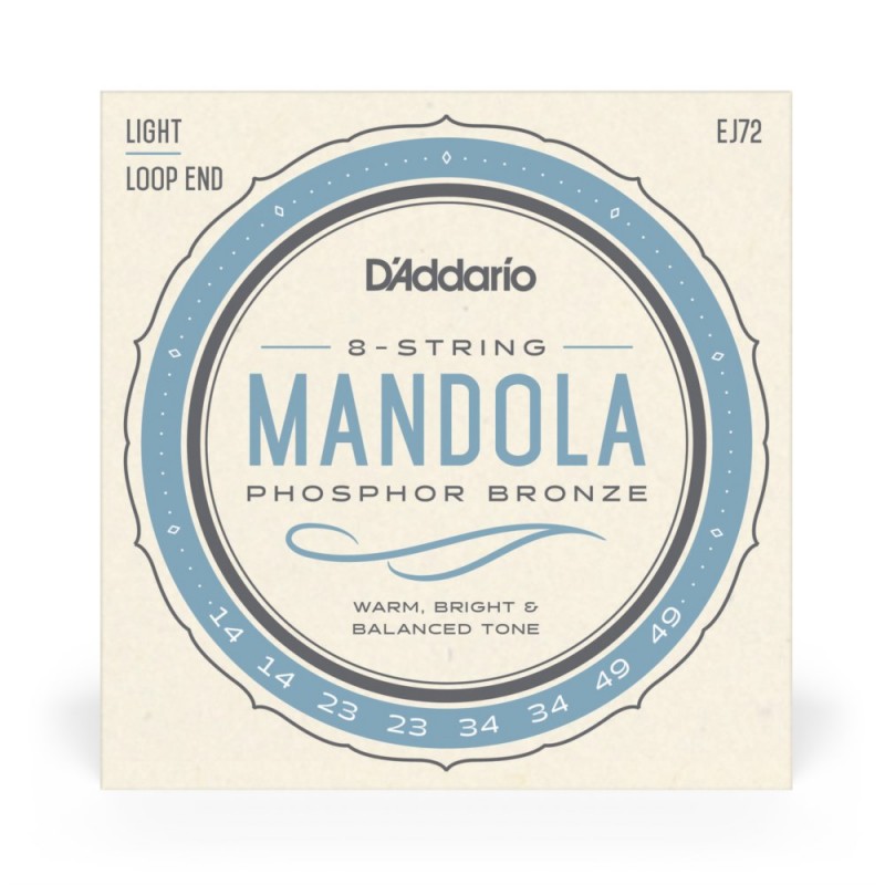 D'Addario EJ72 - Struny do mandoli (14-49) - 2 D'Addario EJ72 - Struny do mandoli (14-49) - 2