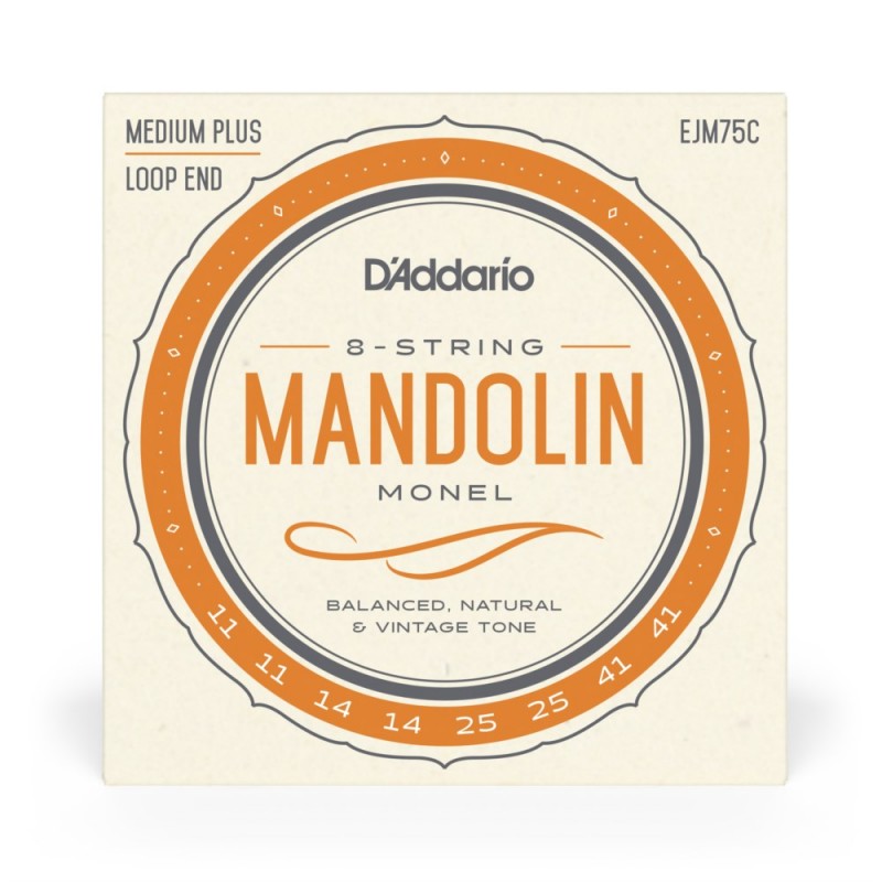 D'Addario EJM75C - Struny do mandoliny (11-41) - 2 D'Addario EJM75C - Struny do mandoliny (11-41) - 2