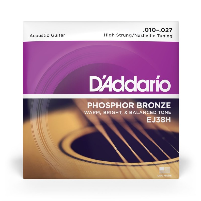 D'Addario EJ38H - Struny do gitary akustycznej (10-27) - 2 D'Addario EJ38H - Struny do gitary akustycznej (10-27) - 2