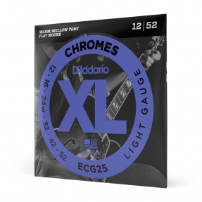 D'Addario ECG25 - Struny do gitary elektrycznej (12-52) - 1