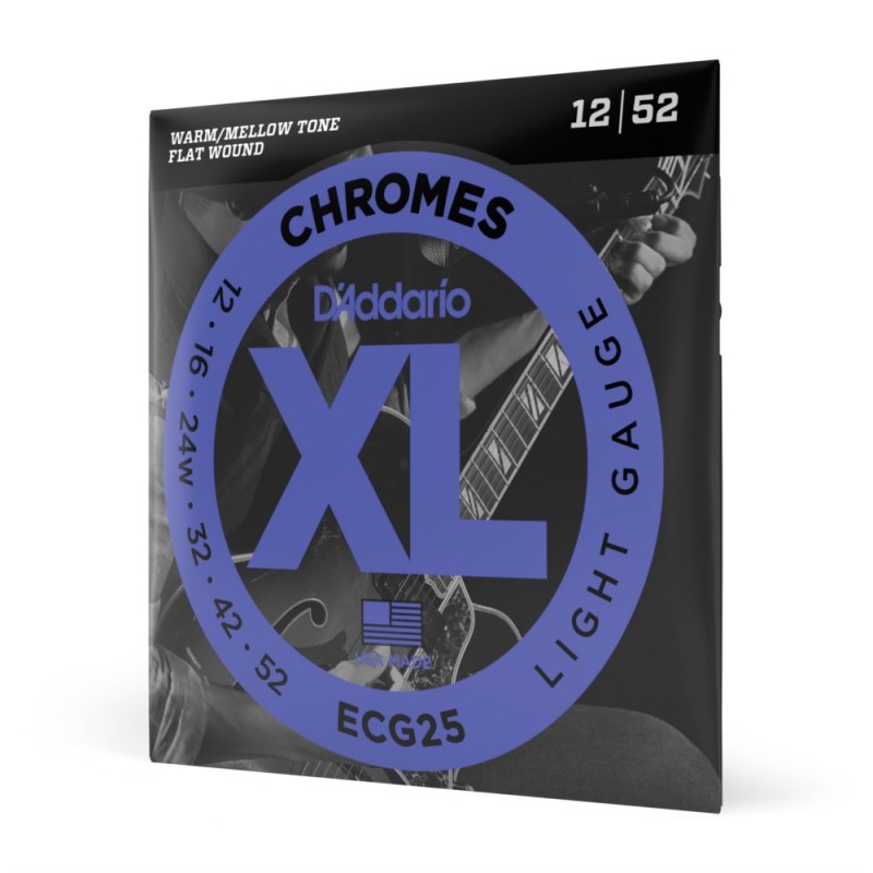 D'Addario ECG25 - Struny do gitary elektrycznej (12-52) - 1 D'Addario ECG25 - Struny do gitary elektrycznej (12-52) - 1