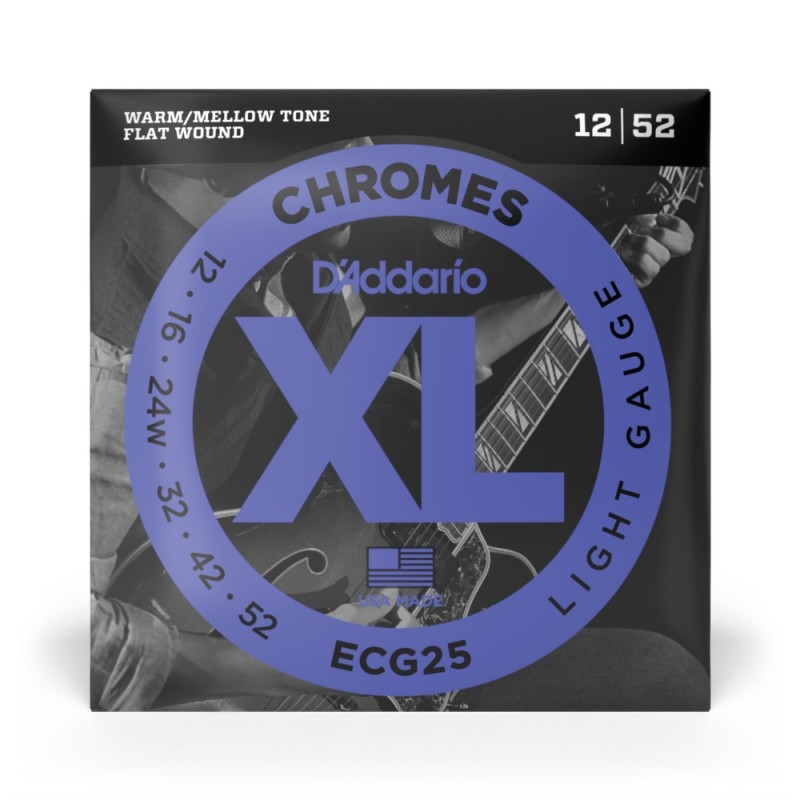 D'Addario ECG25 - Struny do gitary elektrycznej (12-52) - 2 D'Addario ECG25 - Struny do gitary elektrycznej (12-52) - 2