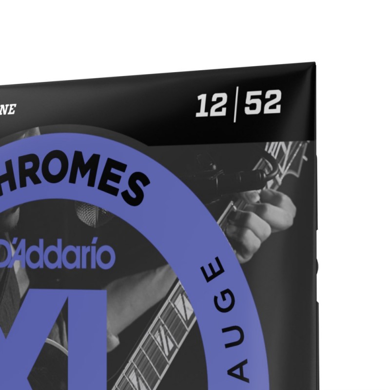 D'Addario ECG25 - Struny do gitary elektrycznej (12-52) - 4 D'Addario ECG25 - Struny do gitary elektrycznej (12-52) - 4