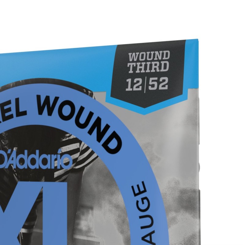 D'Addario EJ21 - Struny do gitary elektrycznej (12-52) - 4 D'Addario EJ21 - Struny do gitary elektrycznej (12-52) - 4