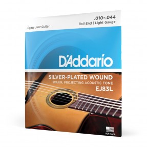 D'Addario EJ83L - Struny do gitary akustycznej (10-44) - 1