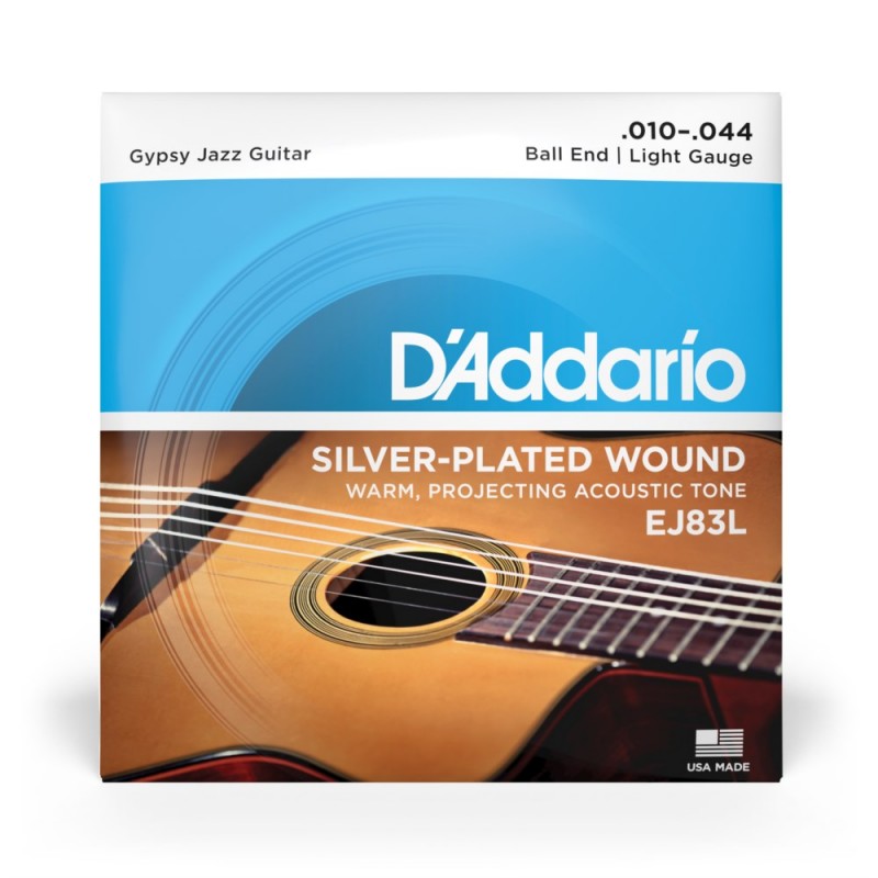 D'Addario EJ83L - Struny do gitary akustycznej (10-44) - 2 D'Addario EJ83L - Struny do gitary akustycznej (10-44) - 2
