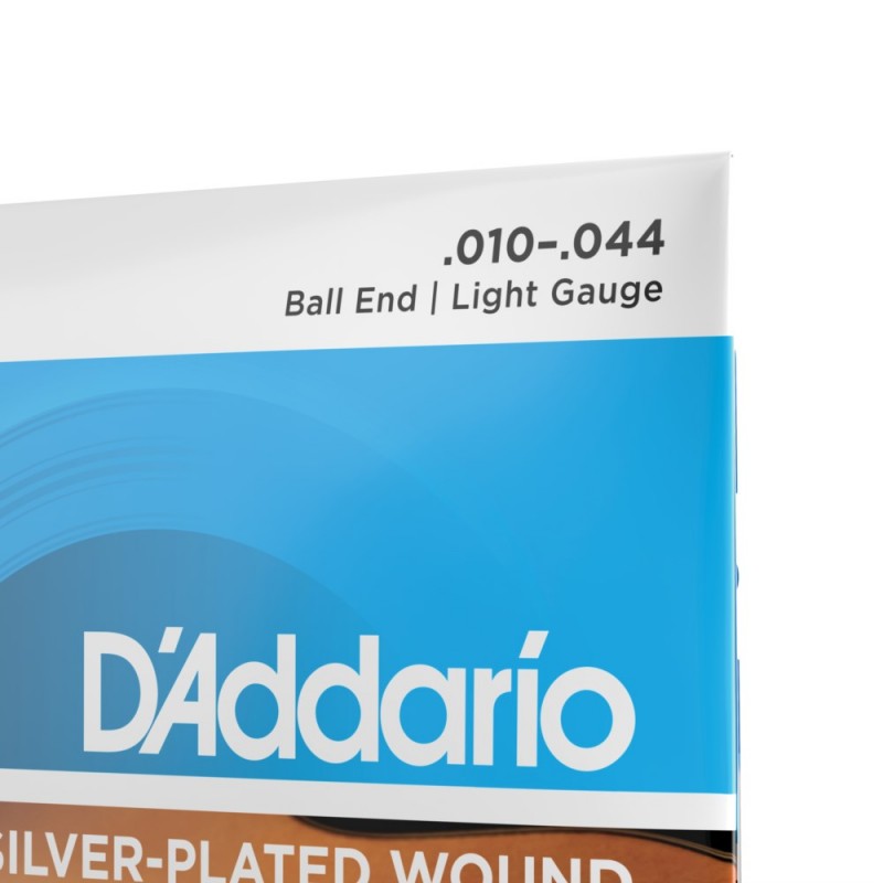 D'Addario EJ83L - Struny do gitary akustycznej (10-44) - 4 D'Addario EJ83L - Struny do gitary akustycznej (10-44) - 4