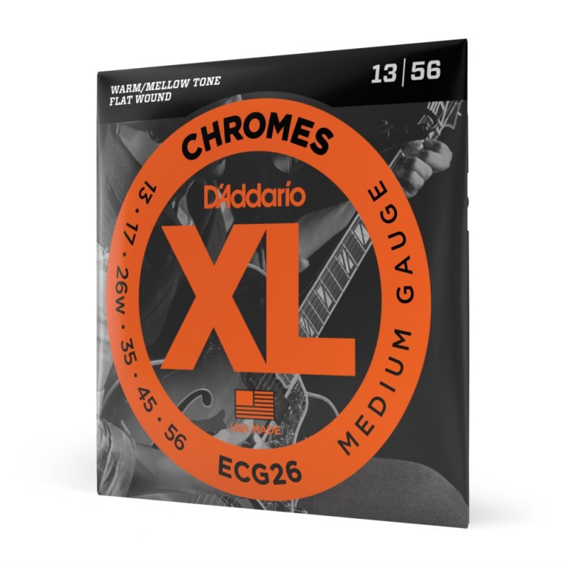 D'Addario ECG26 - Struny do gitary elektrycznej (13-56) - 1 D'Addario ECG26 - Struny do gitary elektrycznej (13-56) - 1
