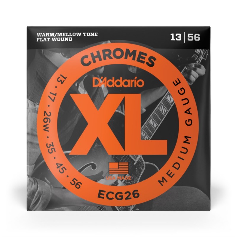 D'Addario ECG26 - Struny do gitary elektrycznej (13-56) - 2 D'Addario ECG26 - Struny do gitary elektrycznej (13-56) - 2