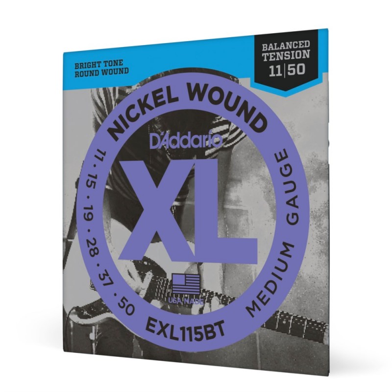 D'Addario EXL115BT - Struny do gitary elektrycznej (11-50) - 1 D'Addario EXL115BT - Struny do gitary elektrycznej (11-50) - 1