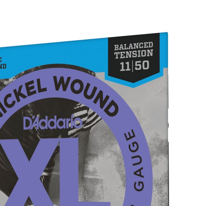 D'Addario EXL115BT - Struny do gitary elektrycznej (11-50) - 4 D'Addario EXL115BT - Struny do gitary elektrycznej (11-50) - 4