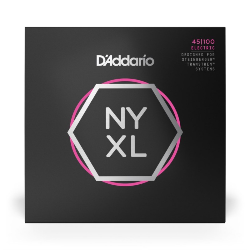 D'Addario NYXLS45100 - Struny do gitary basowej (45-100) - 2 D'Addario NYXLS45100 - Struny do gitary basowej (45-100) - 2