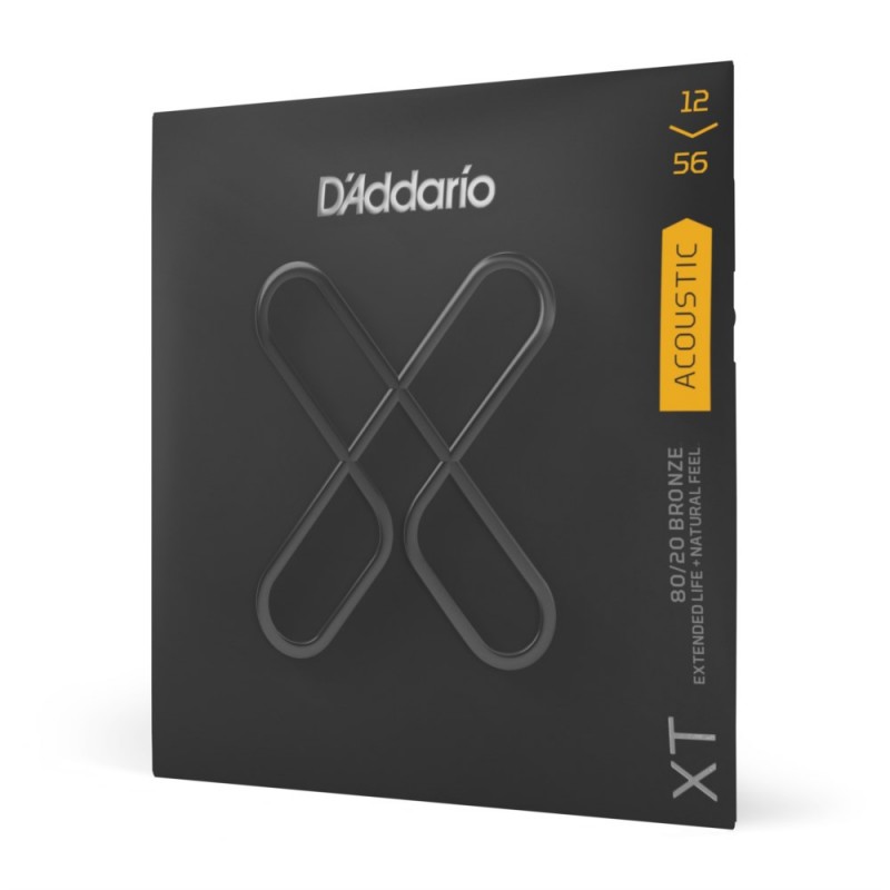 D'Addario XTABR1256 - Struny do gitary akustycznej (12-56) - 1 D'Addario XTABR1256 - Struny do gitary akustycznej (12-56) - 1