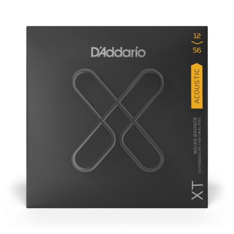 D'Addario XTABR1256 - Struny do gitary akustycznej (12-56) - 2 D'Addario XTABR1256 - Struny do gitary akustycznej (12-56) - 2