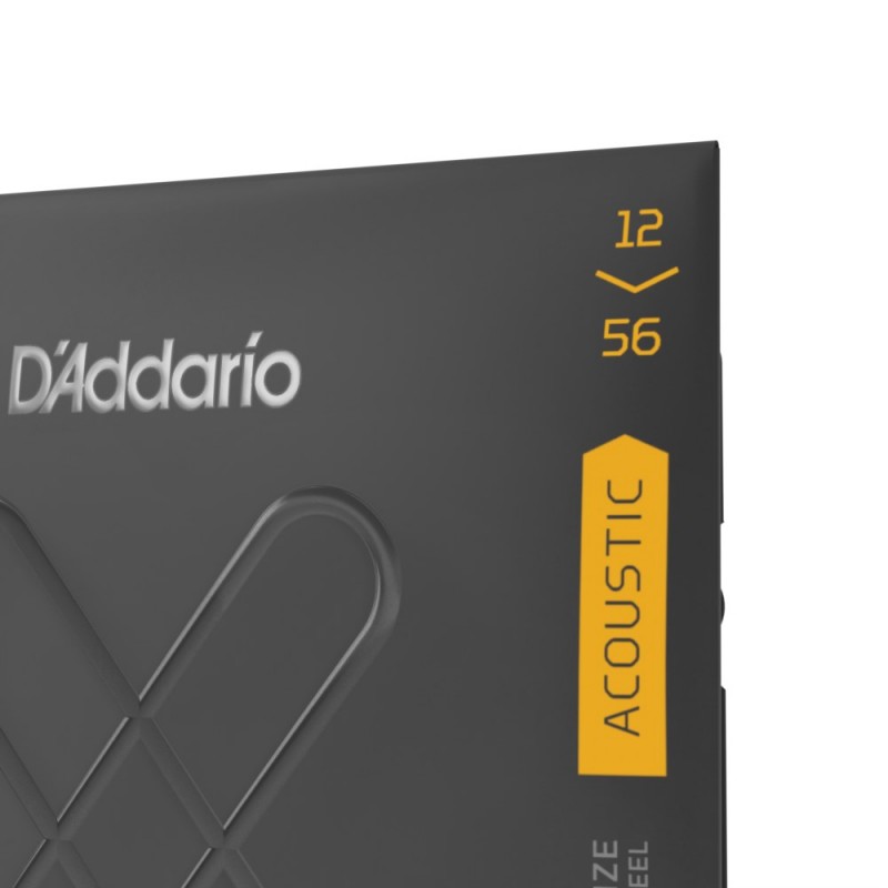 D'Addario XTABR1256 - Struny do gitary akustycznej (12-56) - 4 D'Addario XTABR1256 - Struny do gitary akustycznej (12-56) - 4