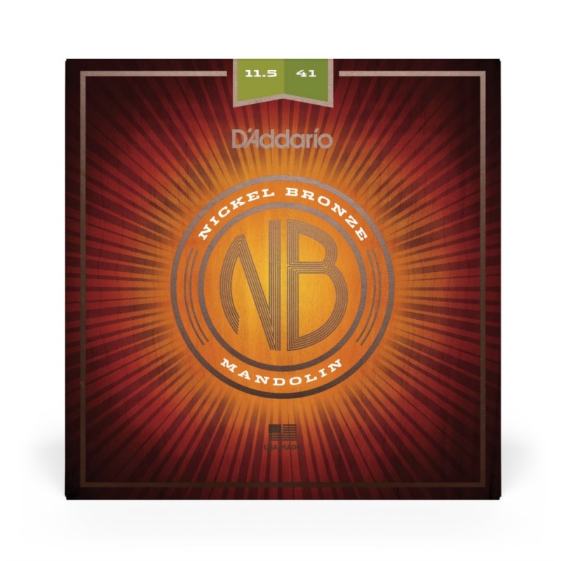 D'Addario NBM11541 - Struny do mandolin (11.5-41) - 2 D'Addario NBM11541 - Struny do mandolin (11.5-41) - 2