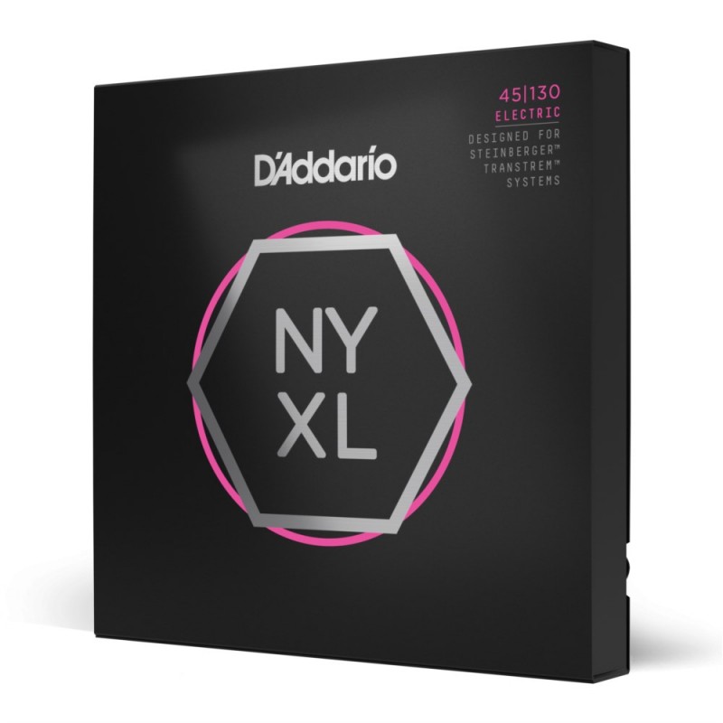 D'Addario NYXLS45130 - Struny do gitary basowej 5-strunowe (45-130) - 1 D'Addario NYXLS45130 - Struny do gitary basowej 5-strunowe (45-130) - 1