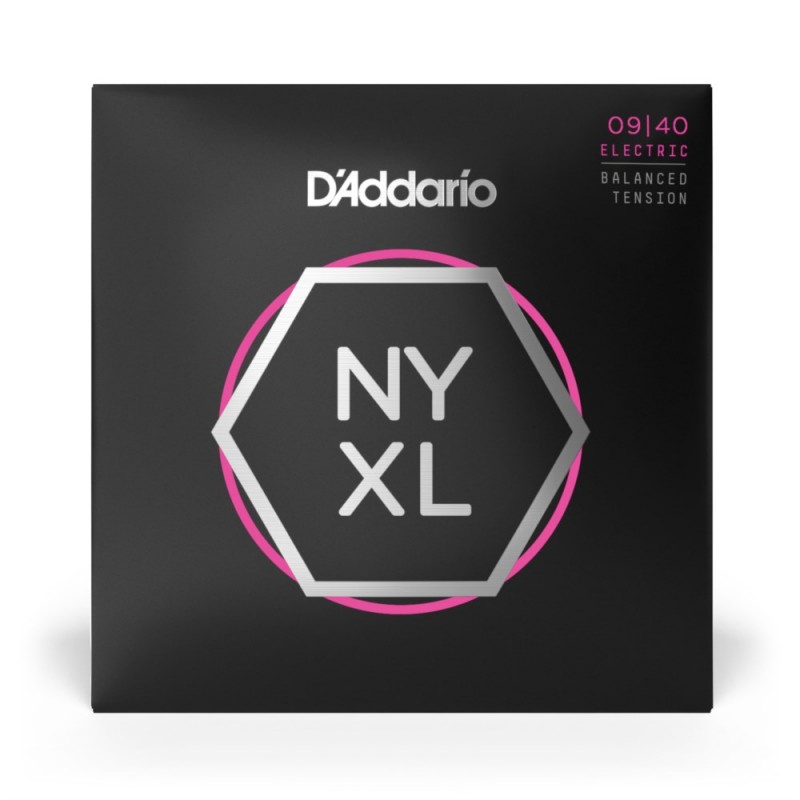 D'Addario NYXL0940BT - Struny do gitary elektrycznej (09-40) - 2 D'Addario NYXL0940BT - Struny do gitary elektrycznej (09-40) - 2