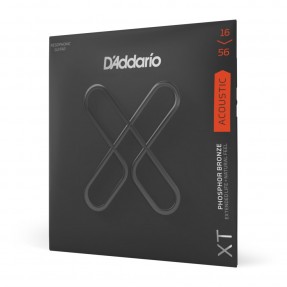 D'Addario XTAPB1656 XT - Struny do gitary resofonicznej (16-56) - 1
