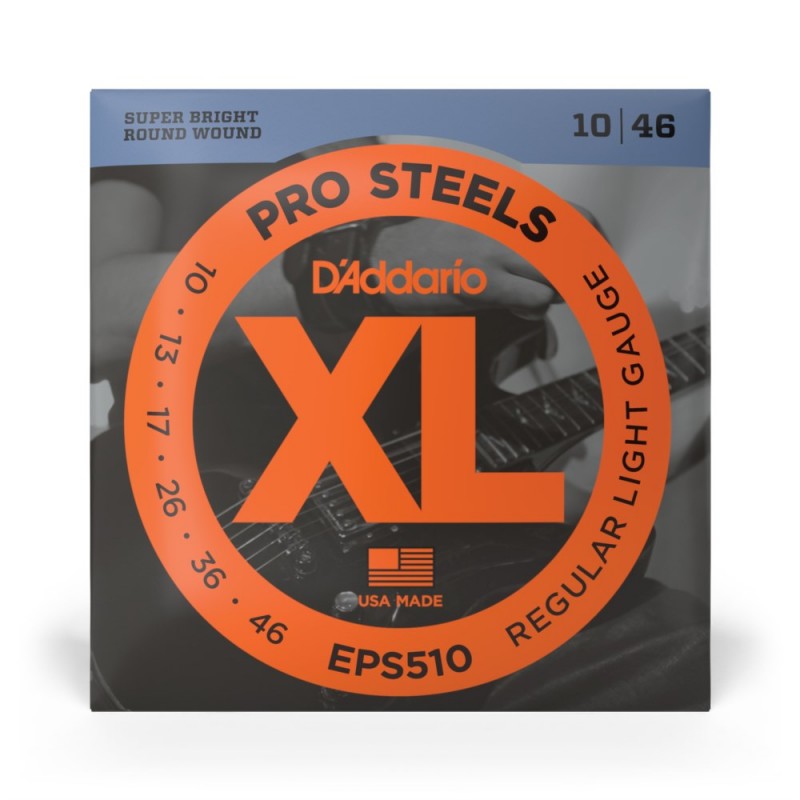 D'Addario EPS510 - Struny do gitary elektrycznej (10-46) - 2 D'Addario EPS510 - Struny do gitary elektrycznej (10-46) - 2