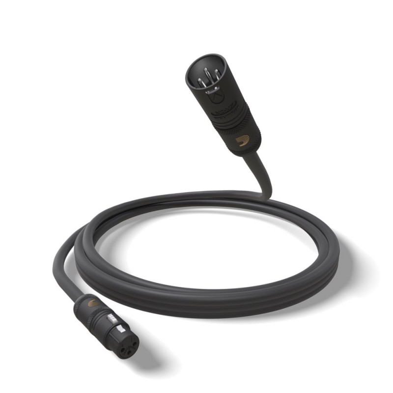 D'Addario PW-AMSM-10 - Kabel mikrofonowy XLR Male to XLR Female (3 m) - 4 D'Addario PW-AMSM-10 - Kabel mikrofonowy XLR Male to XLR Female (3 m) - 4