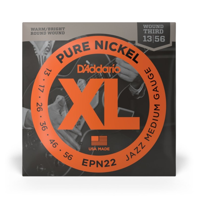 D'Addario EPN22 - Struny do gitary elektrycznej (13-55) - 2 D'Addario EPN22 - Struny do gitary elektrycznej (13-55) - 2