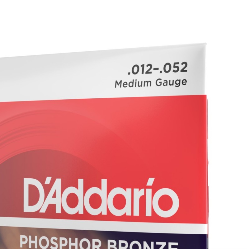 D'Addario EJ39 - Struny do gitary akustycznej 12-strunowe (12-52) - 4 D'Addario EJ39 - Struny do gitary akustycznej 12-strunowe (12-52) - 4