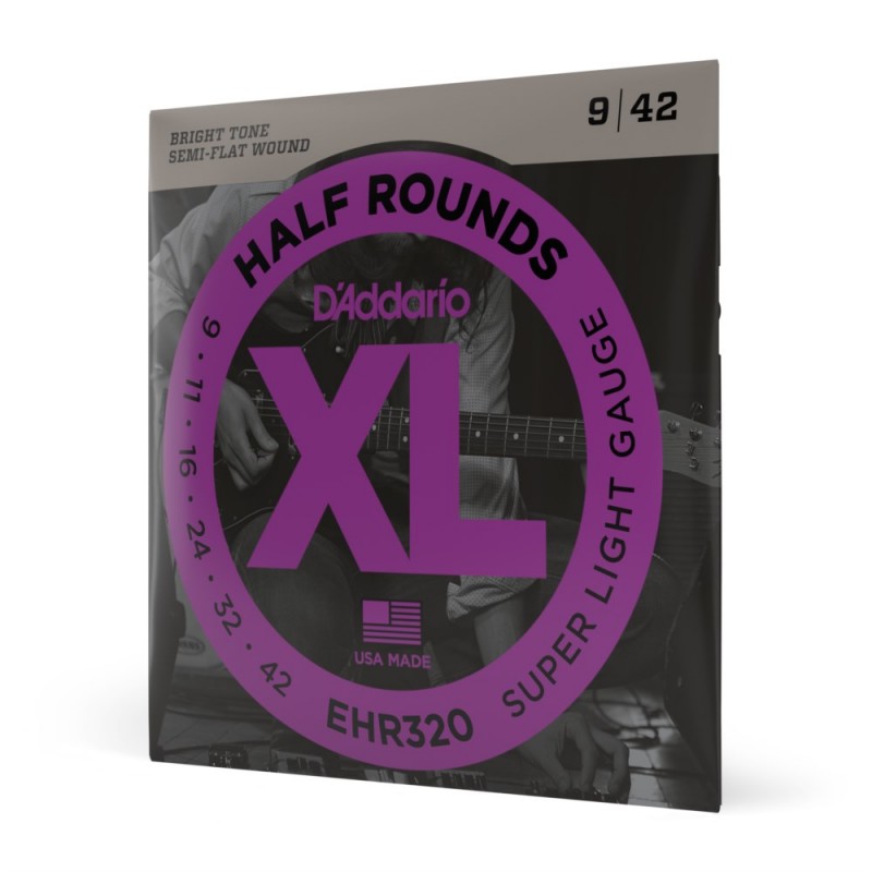 D'Addario EHR320 - Struny do gitary elektrycznej (9-42) - 1 D'Addario EHR320 - Struny do gitary elektrycznej (9-42) - 1