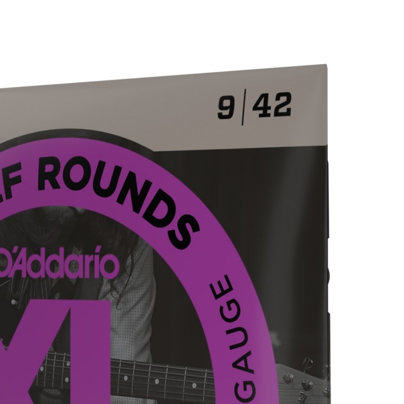 D'Addario EHR320 - Struny do gitary elektrycznej (9-42) - 4 D'Addario EHR320 - Struny do gitary elektrycznej (9-42) - 4