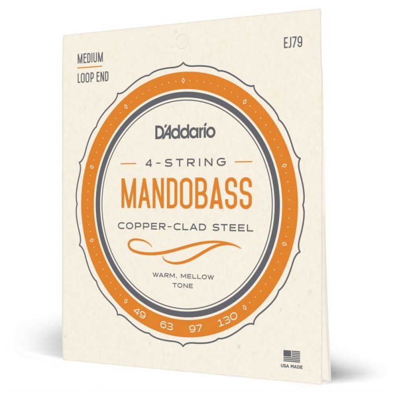 D'Addario J79 - Struny Mandobass (49-130) - 1 D'Addario J79 - Struny Mandobass (49-130) - 1