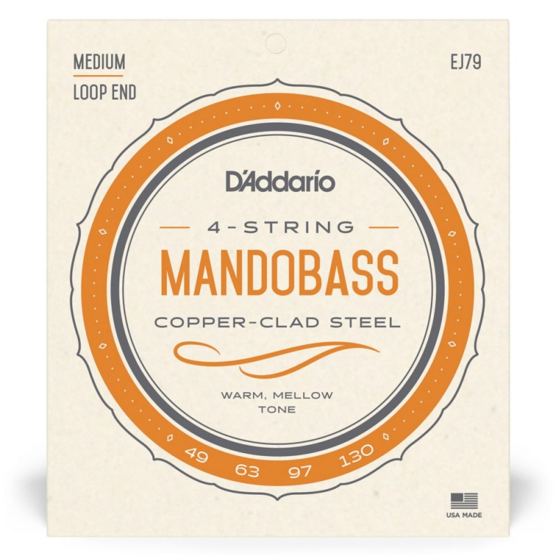 D'Addario J79 - Struny Mandobass (49-130) - 2 D'Addario J79 - Struny Mandobass (49-130) - 2