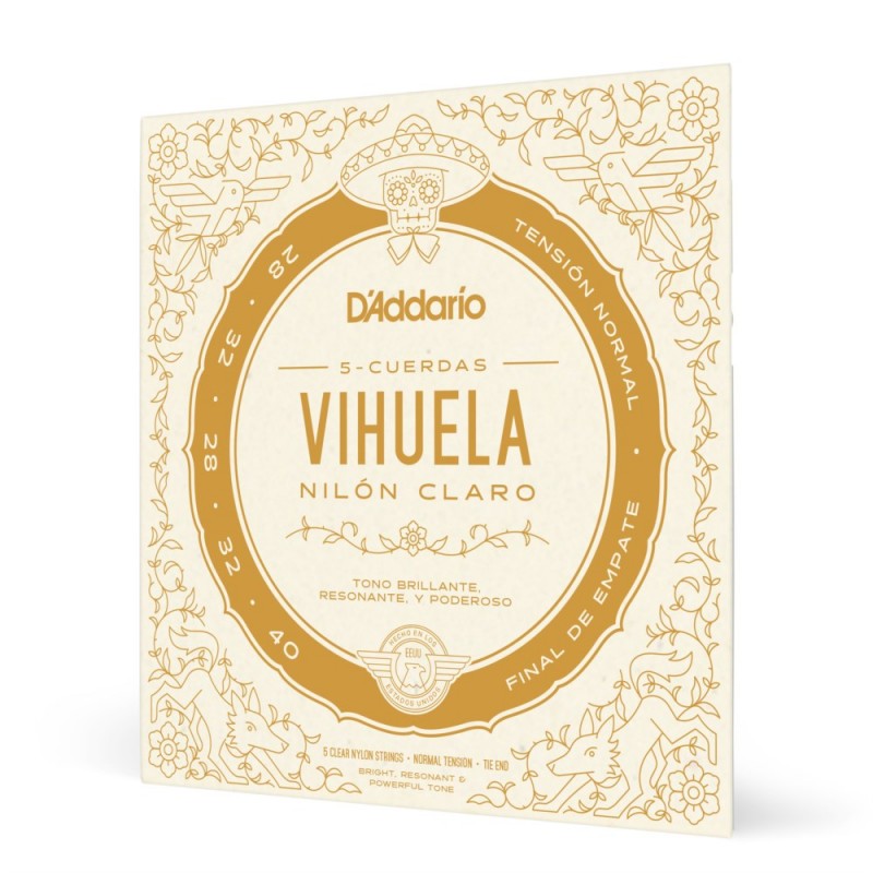 D'Addario MV10N - Struny Vihuela - 1 D'Addario MV10N - Struny Vihuela - 1