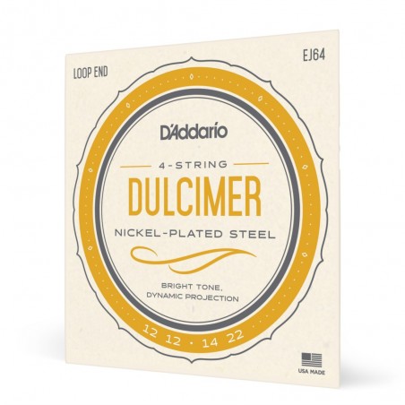 D'Addario EJ64 - Struny do cymbałów 4-strunowe - 1