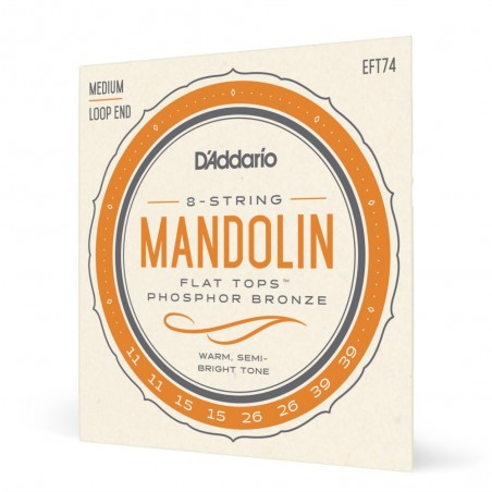 D'Addario EFT74 - Struny do mandoliny (11-39) - 1