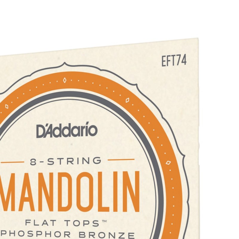 D'Addario EFT74 - Struny do mandoliny (11-39) - 4 D'Addario EFT74 - Struny do mandoliny (11-39) - 4