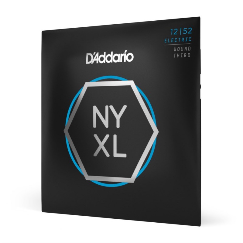 D'Addario NYXL1252W - Struny do gitary elektrycznej (12-52) - 1 D'Addario NYXL1252W - Struny do gitary elektrycznej (12-52) - 1