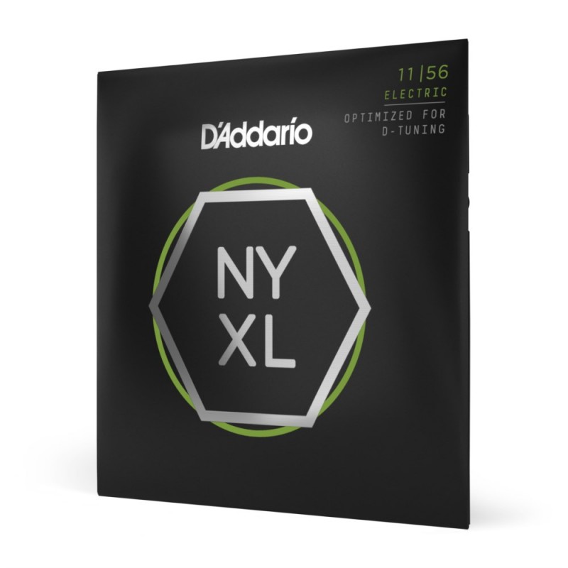 D'Addario NYXL1156 - Struny do gitary elektrycznej (11-56) - 1 D'Addario NYXL1156 - Struny do gitary elektrycznej (11-56) - 1