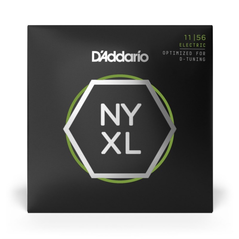 D'Addario NYXL1156 - Struny do gitary elektrycznej (11-56) - 2 D'Addario NYXL1156 - Struny do gitary elektrycznej (11-56) - 2